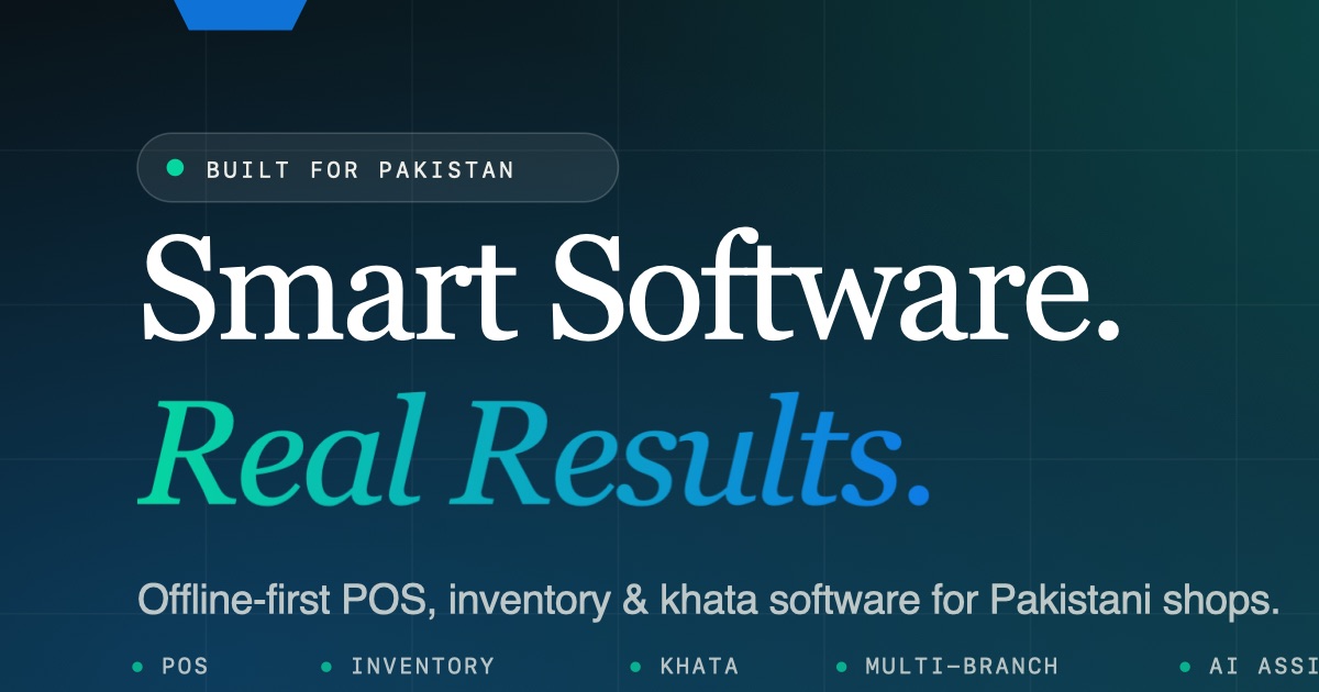 Offline-First POS & Inventory Software in Pakistan | ByteLync